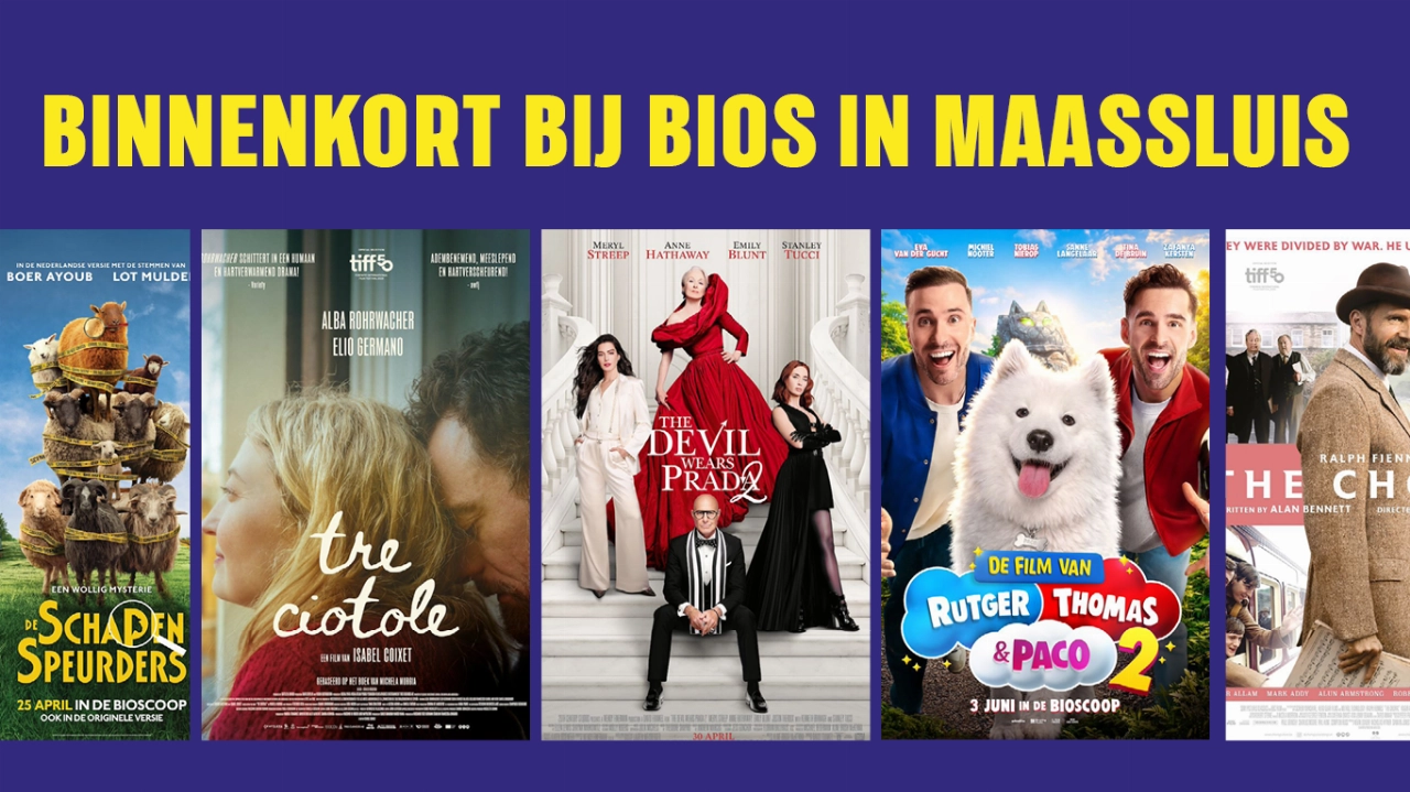 Volop filmbeleving bij Bios in Maassluis