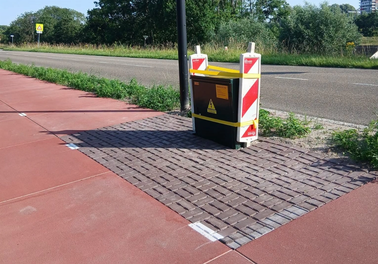 Fietspad langs Vlaardingsedijk weer open