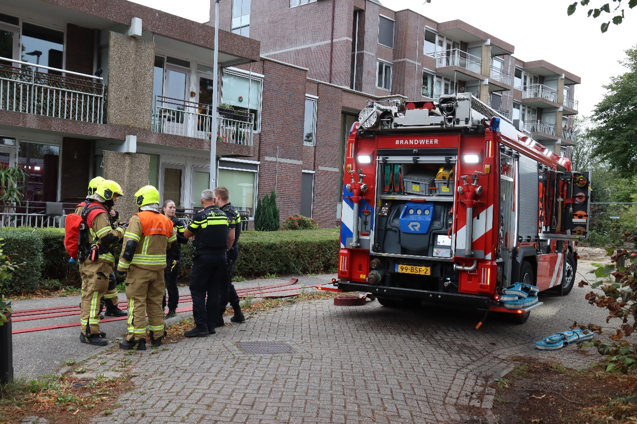 Woningen ontruimd na brand in woonzorgcomplex De Vloot