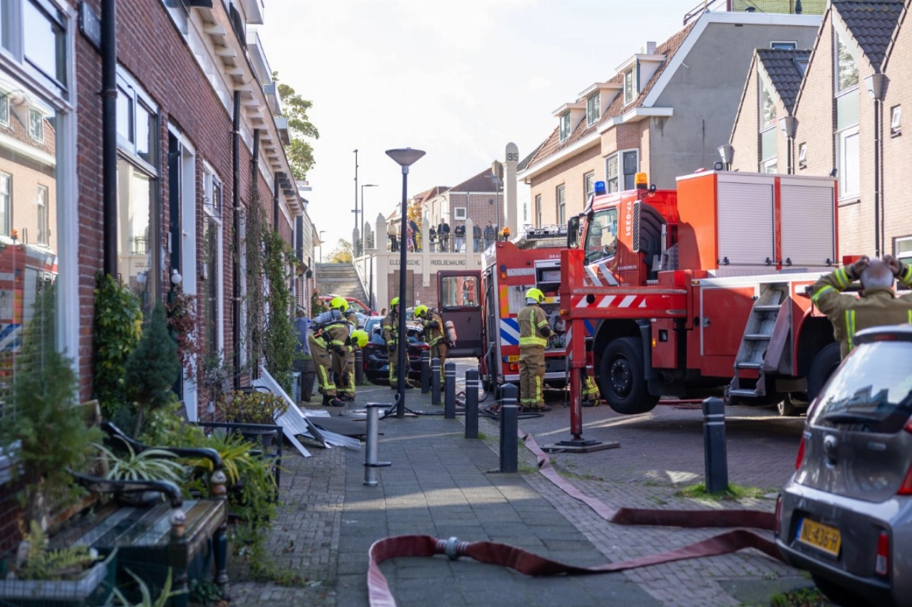 Woningbrand in de Patijnestraat