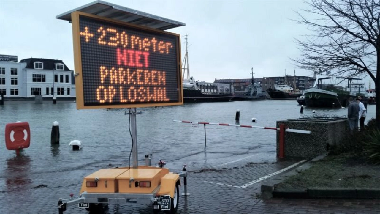 Hoogwater verwacht in Maassluis