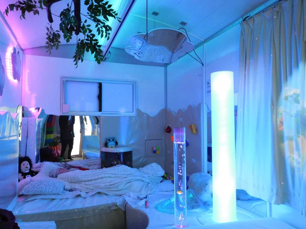 Mobiele snoezelbus bij DrieMaasHave