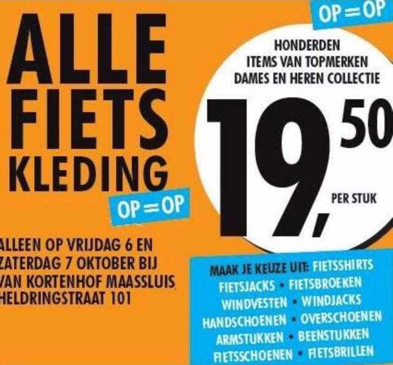 Supersale bij Van Kortenhof Maassluis