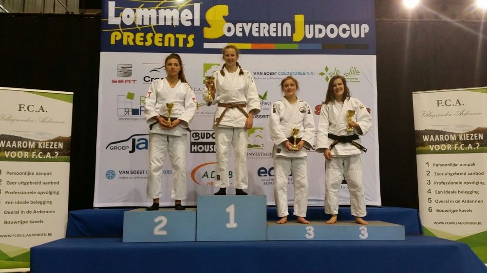 Schiedamse overwinningen bij Judocup Lommel