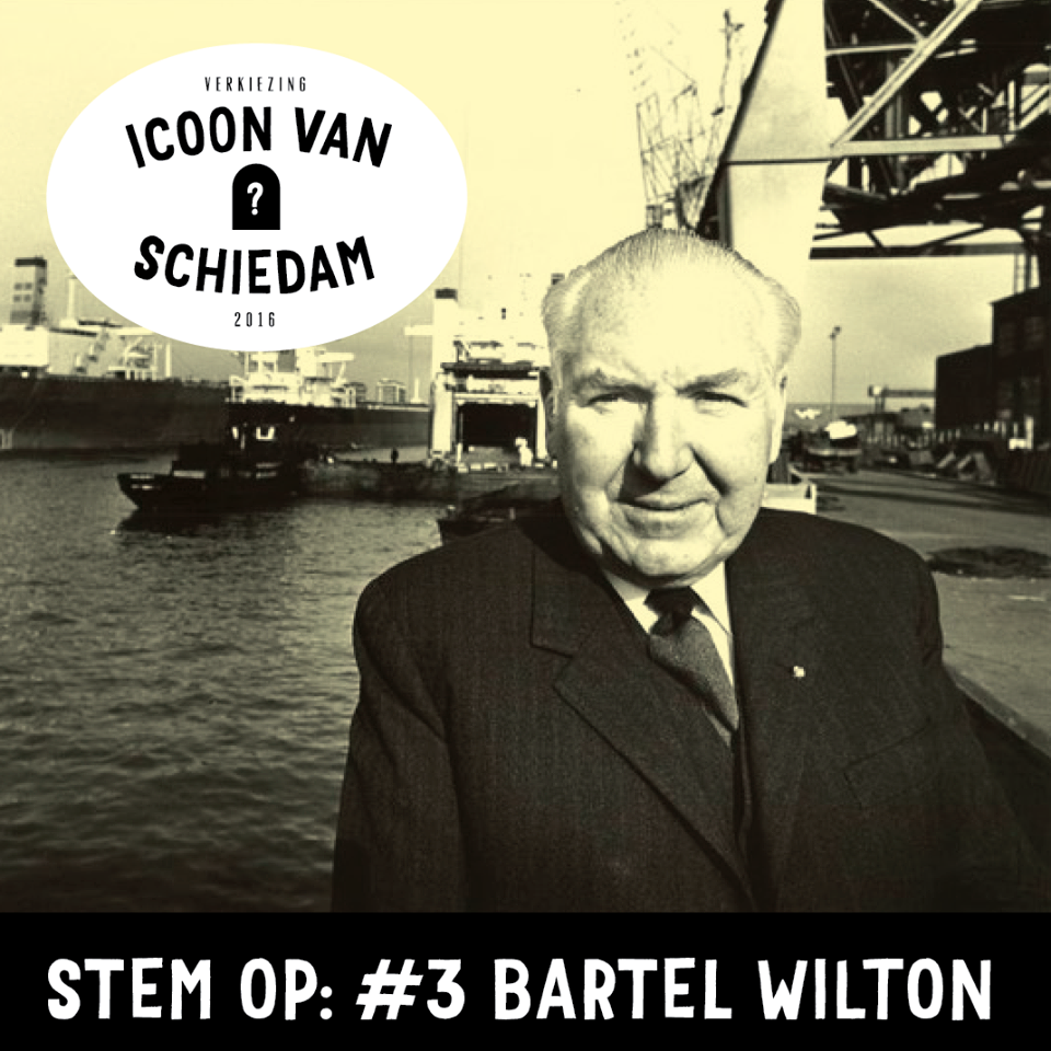 Wie is de icoon van Schiedam?