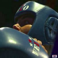 Nouchka Fontijn bokst op World Port Boxing