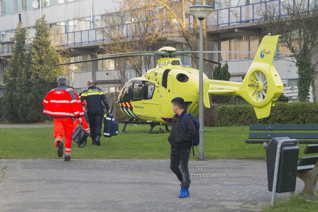 Traumaheli in Oost