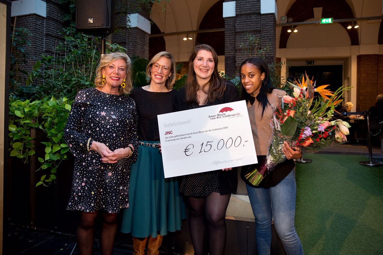 JINC wint Anne-Marie van der Lindenprijs