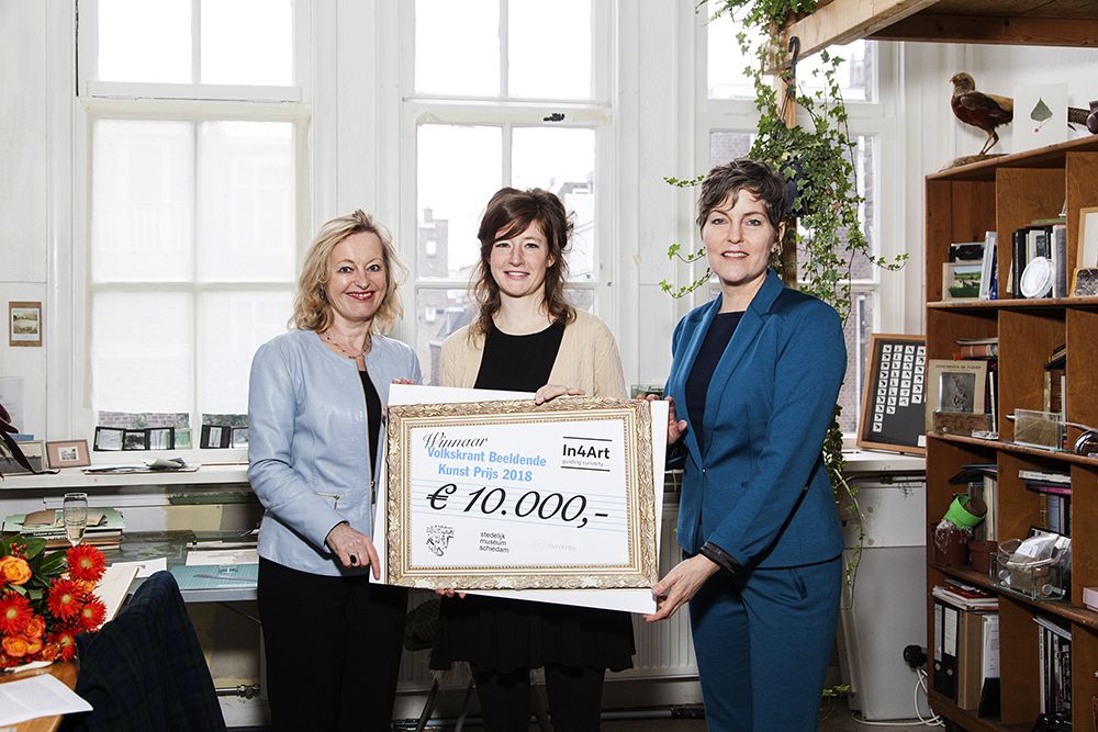 Anne Geene wint kunstprijs Volkskrant