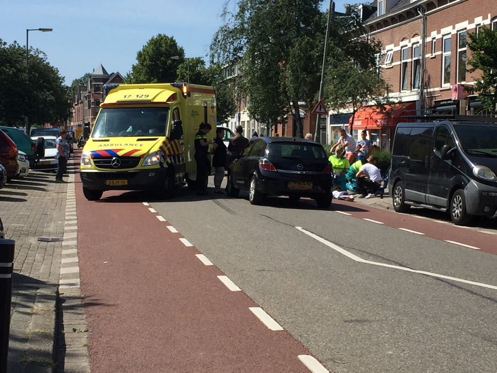 Kind aangereden in Nieuwe Maasstraat