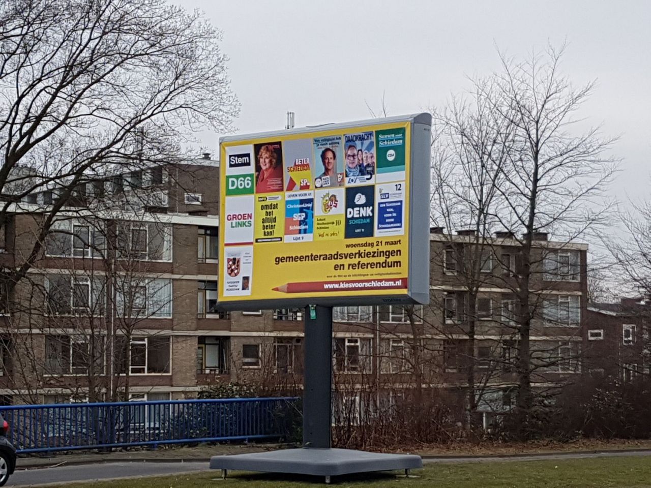 VVD grootste in Schiedam bij eerste tussenstand