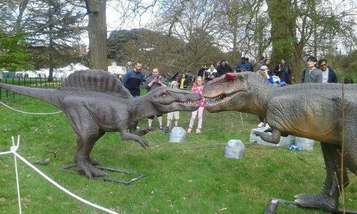 Dinosauriërs in het Beatrixpark