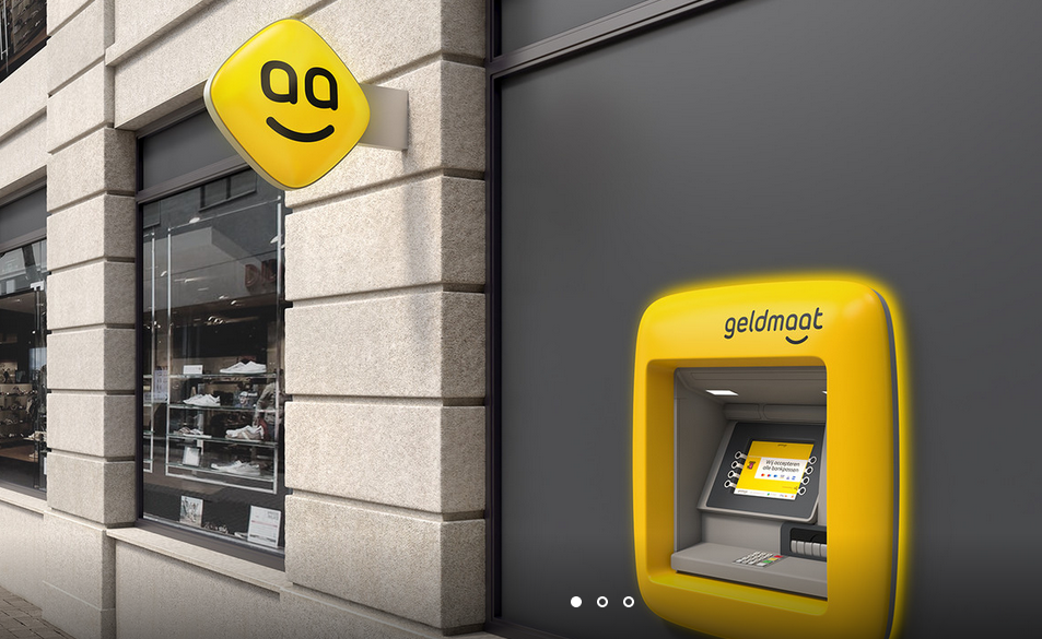 Pinautomaat wordt geel: Geldmaat