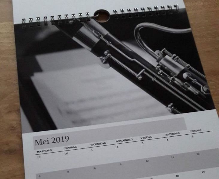 Sint-Radboud geeft muziekkalender uit