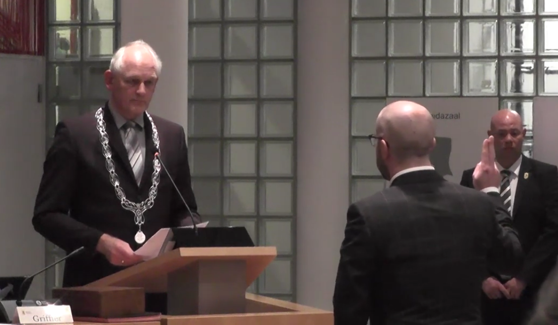 Schiedam heeft een nieuwe wethouder: Duncan Ruseler