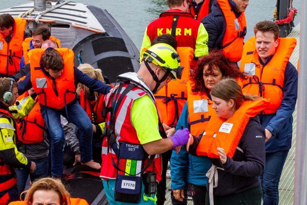 Livex: oefening met evacuatie van honderden ferrypassagiers