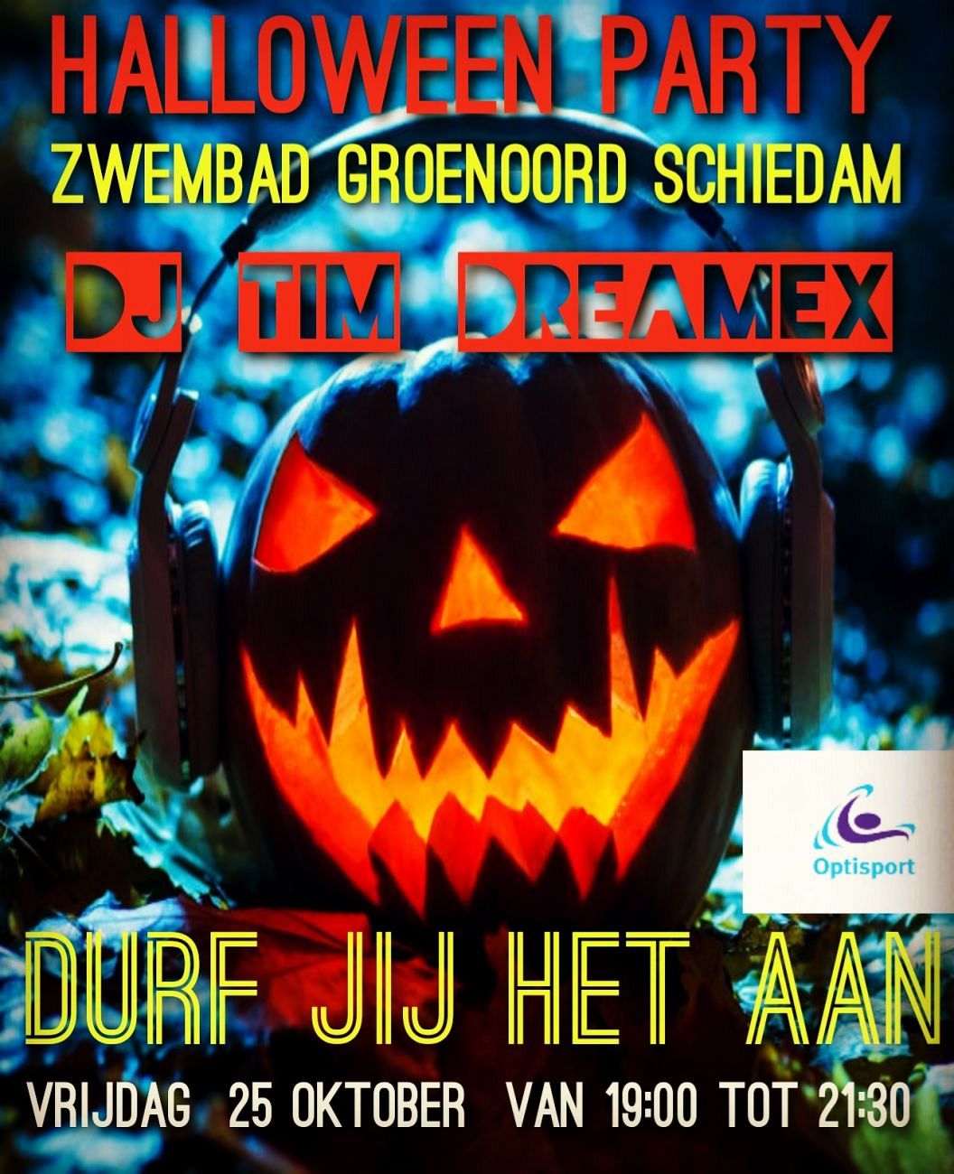 DJ Tim Dreamex in Zwembad Groenoord