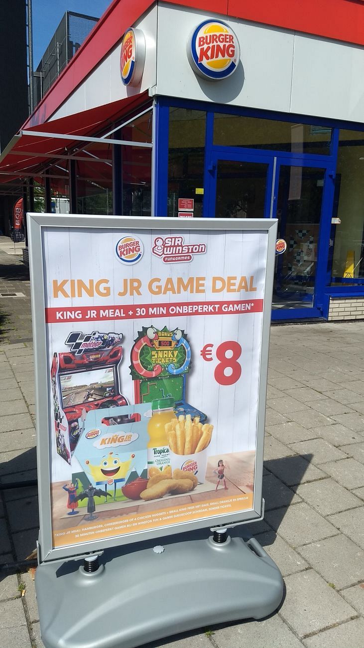 Sir Winston en Burger King werken samen