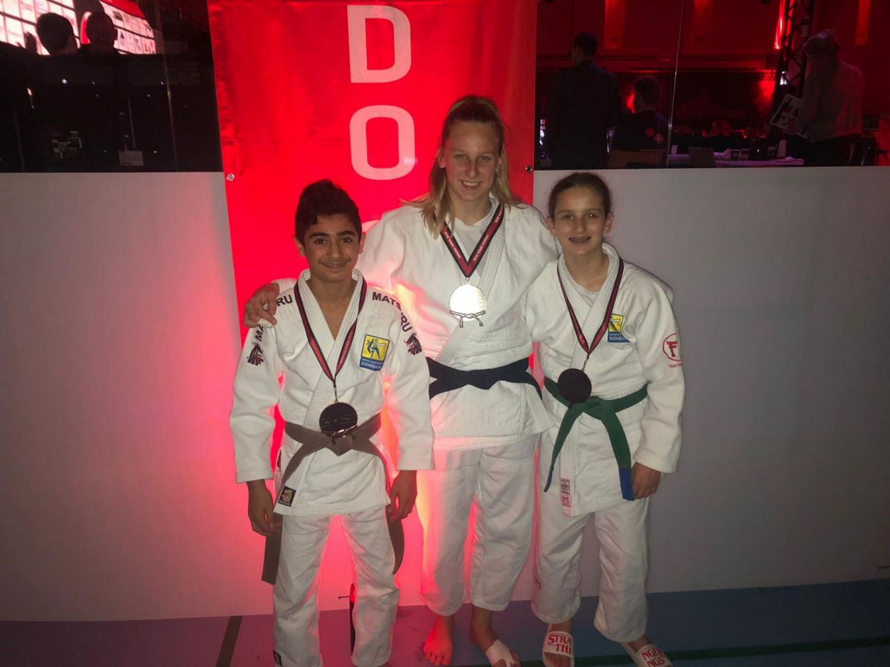 Drie keer prijs voor judoka's SI