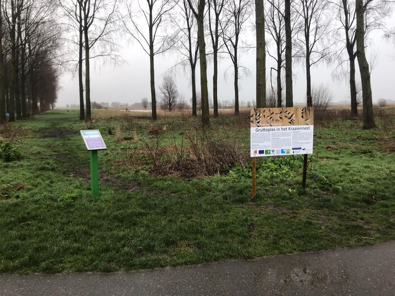 Gruttoparadijs nabij Schiedam