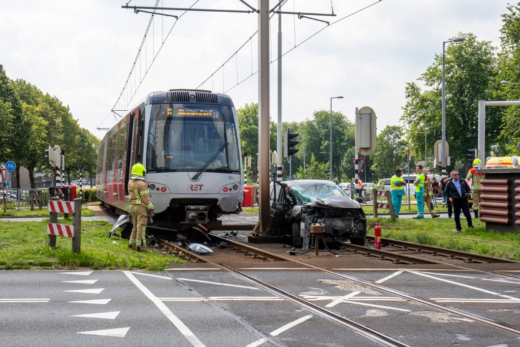 Metro tussen Schiedam en Ommoord ontregeld