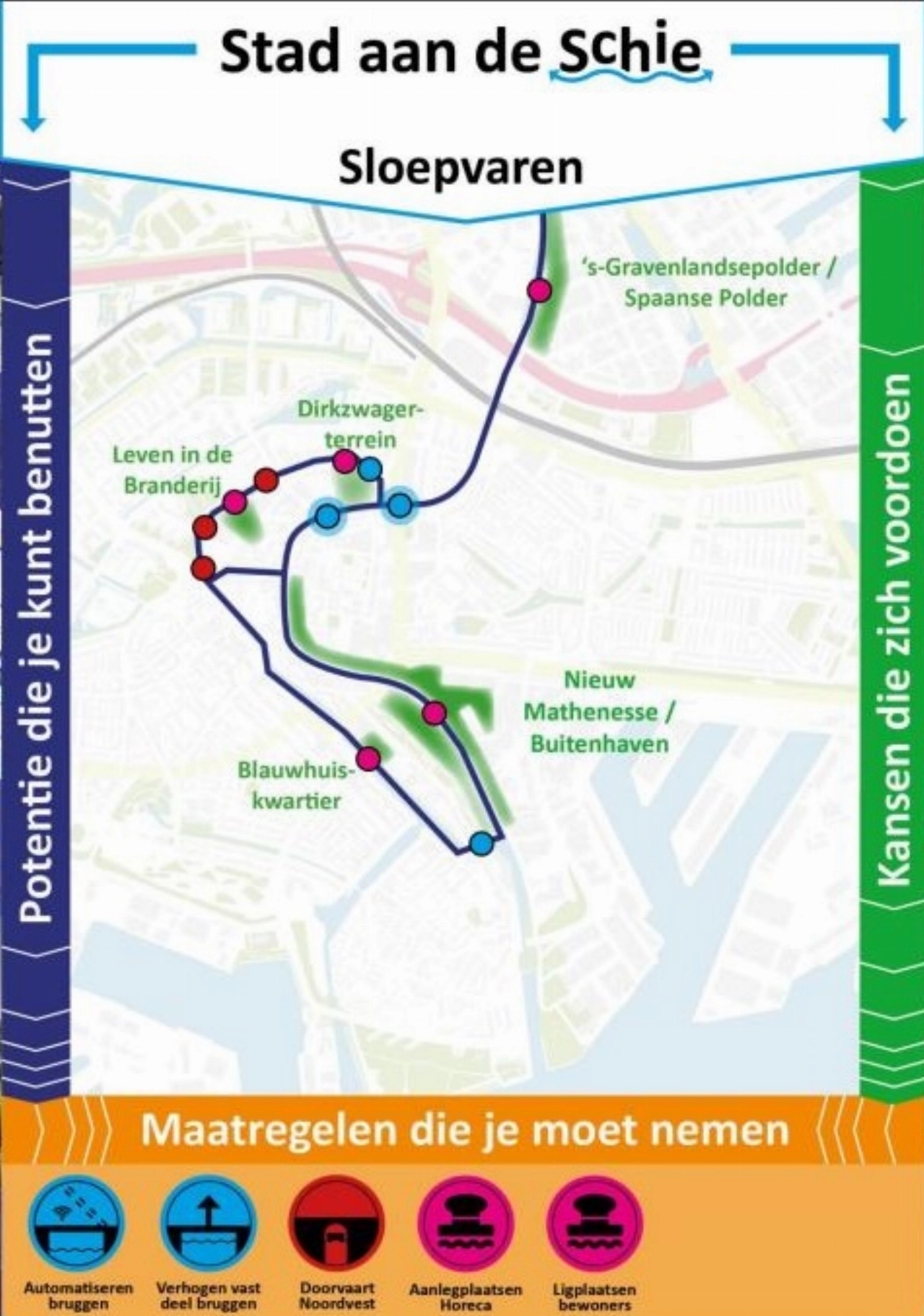 Doorvaarbaar maken van Noordvestgracht is impuls voor watertoerisme