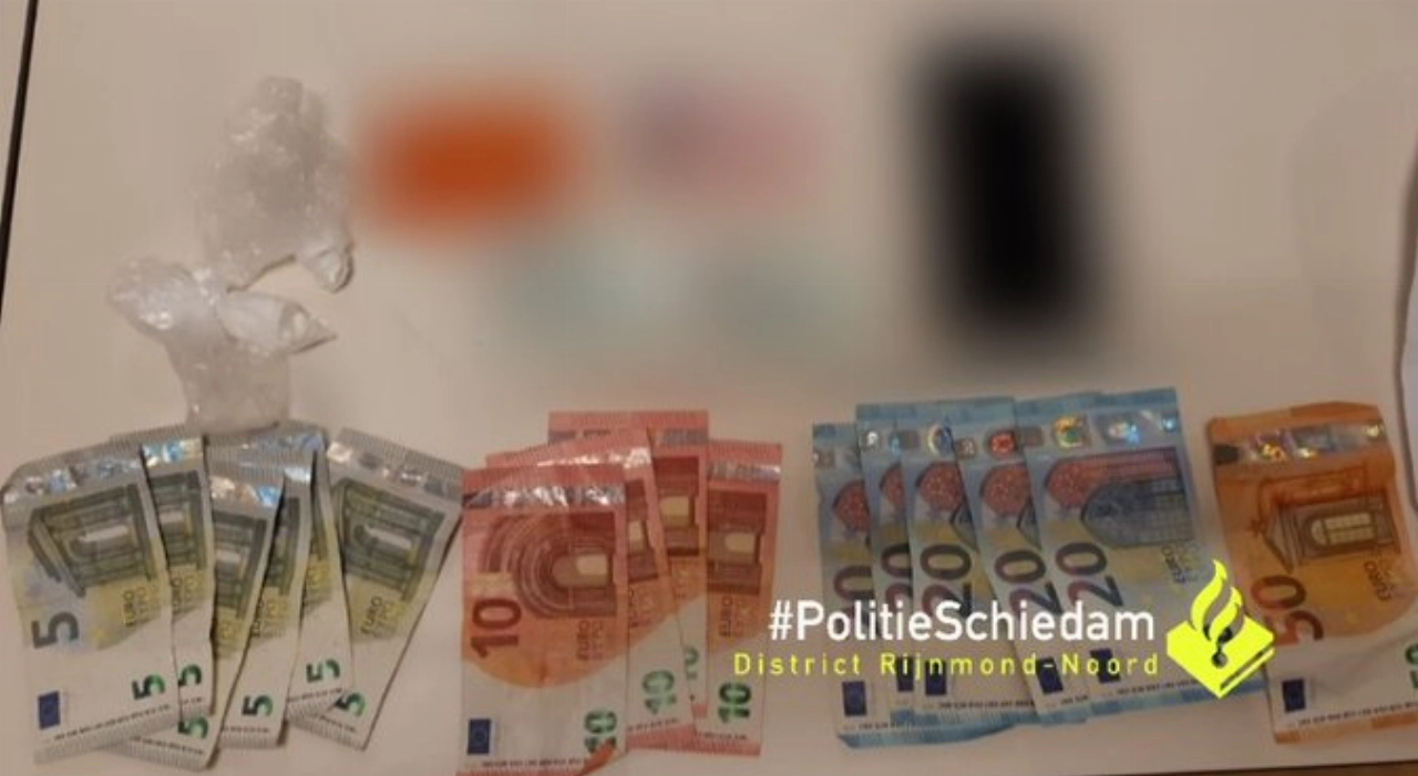 Drugsdealer aangehouden na achtervolging