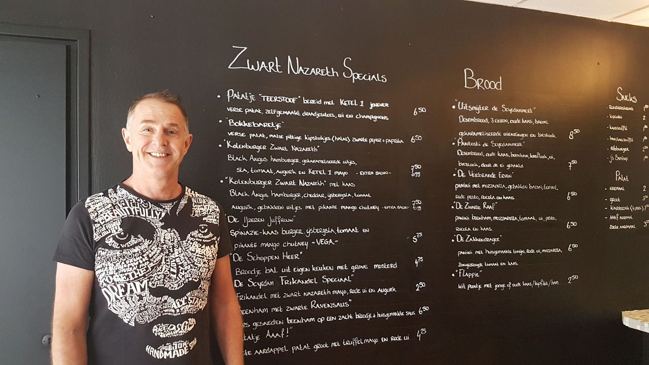 Toen de ideeën gingen borrelen: Snack & Bar Zwart Nazareth