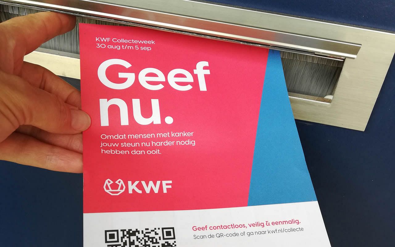 KWF-collecte via code in Hof van Spaland