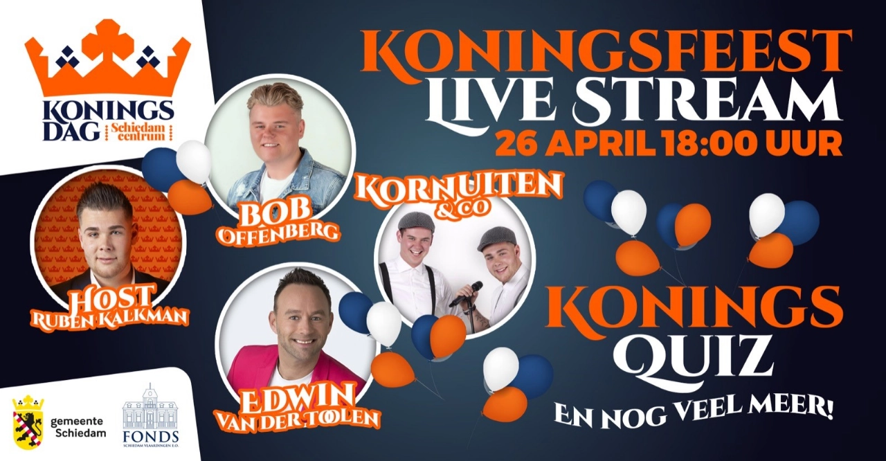 Koningsdag klein knalfeest