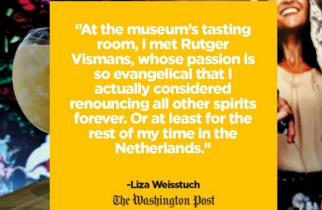 Journaliste Washington Post bezoekt Jenevermuseum