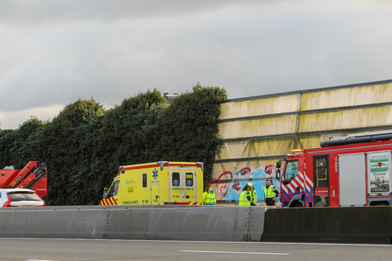 Letsel op snelweg lijkt mee te vallen