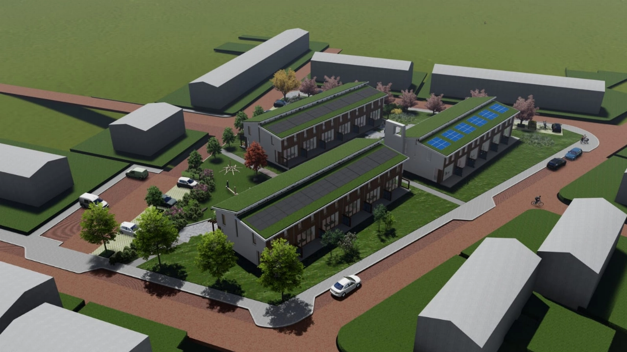 Nieuwbouw 18 seniorenwoningen op plek Martinusschool