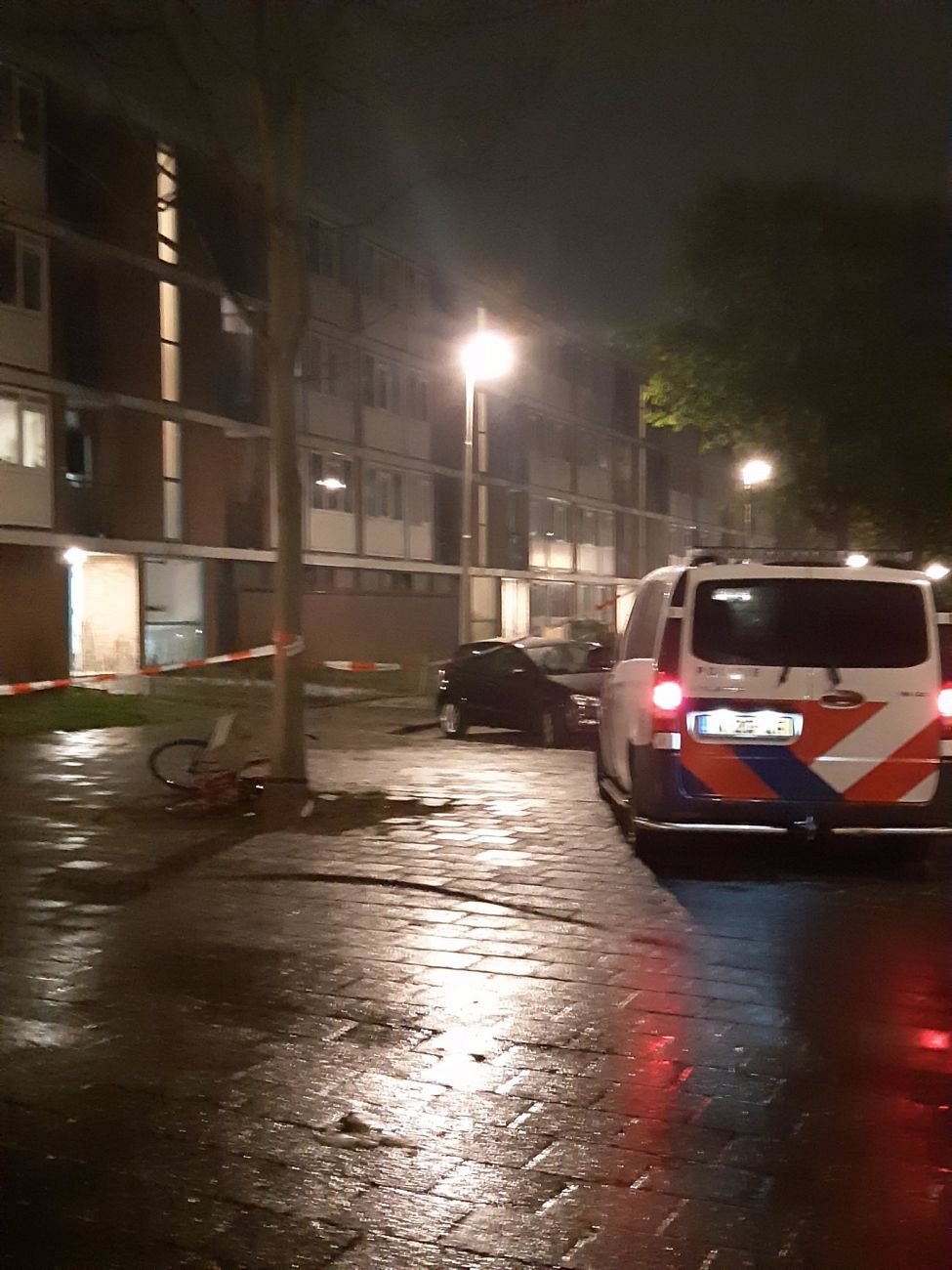 Drie explosies in Rotterdam