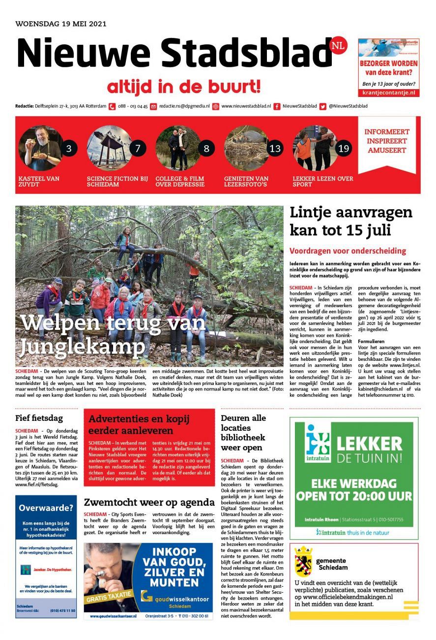 Nieuwe Stadsblad gaat over naar West Media