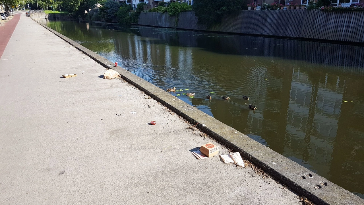 'Nog' geen extra maatregelen tegen zwerfafval