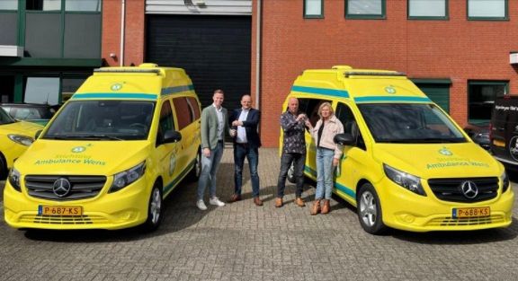 Fonds maakt nieuwe ambulances mede mogelijk
