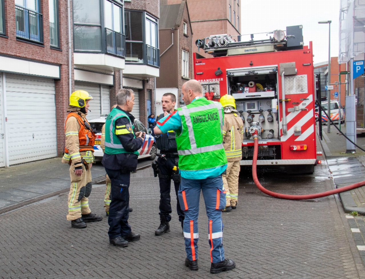 Explosie in woning in centrum