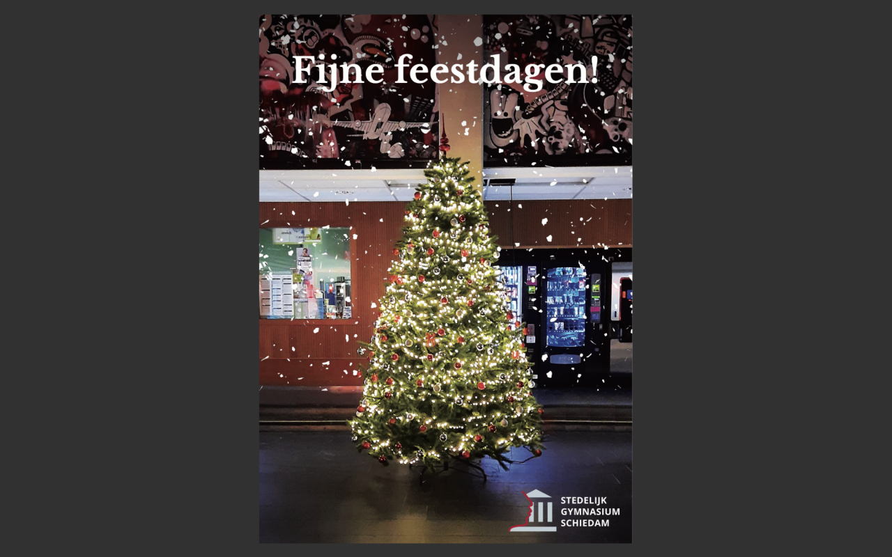 Kerstwarmte op Stedelijk Gymnasium Schiedam