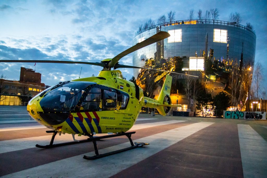 Driemaal scheepsrecht voor Amsterdamse traumahelikopter