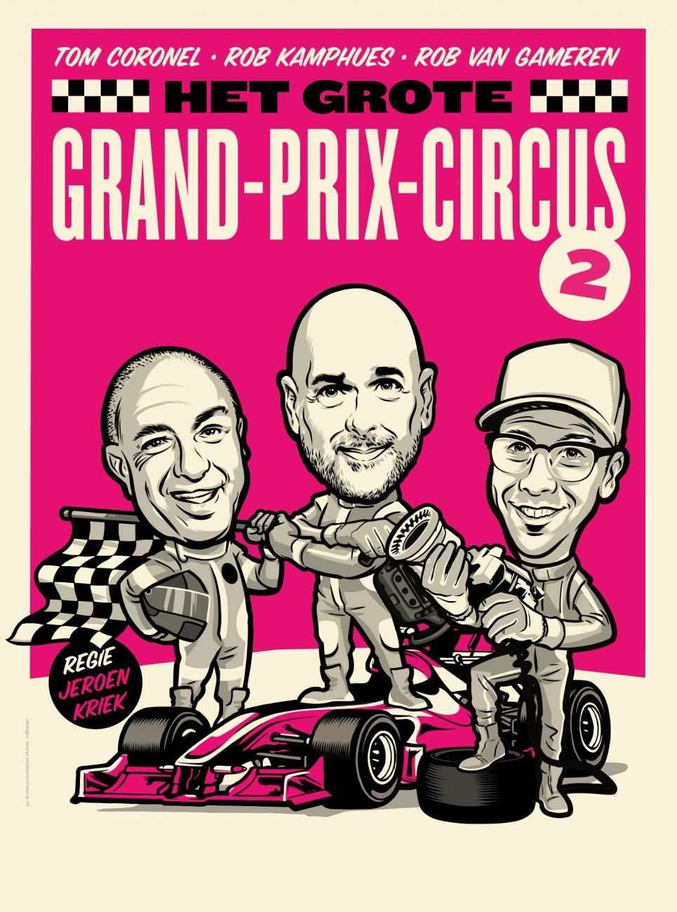 Formule 1 in theater: Het Grote Grand Prix Circus 2