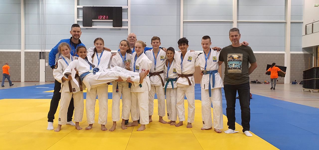 Negen judoka’s Sportinstituut Schiedam naar NK judo -15 jaar