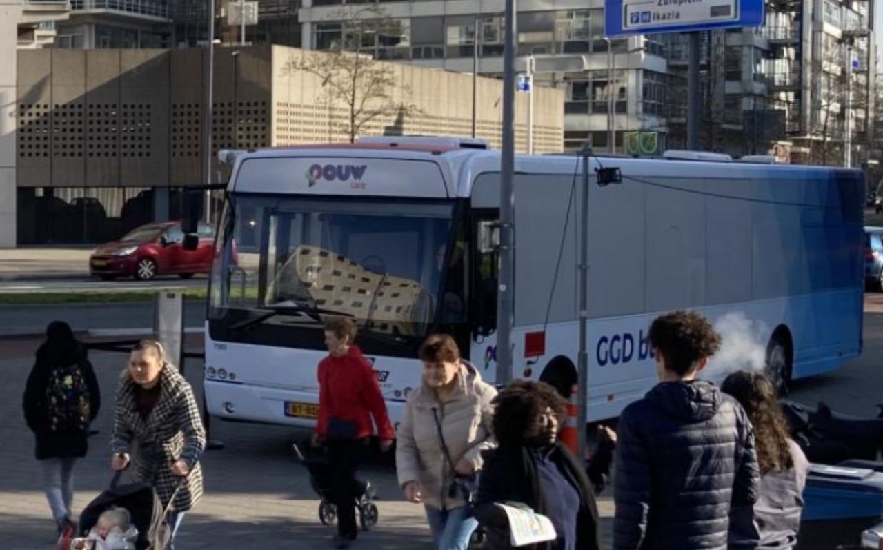 GGD-bus komt naar Schiedam