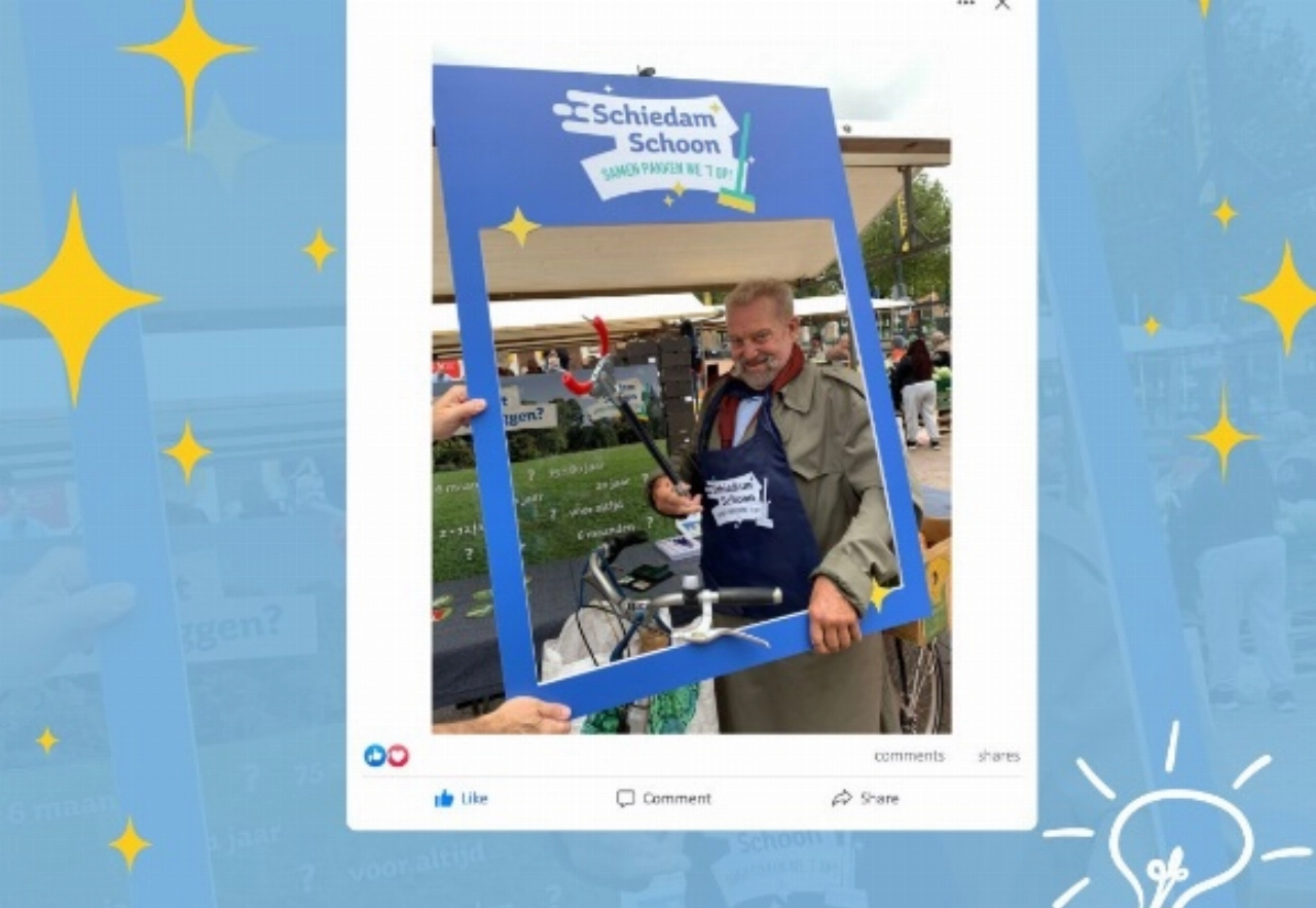 Suggesties doen voor een schoon Schiedam