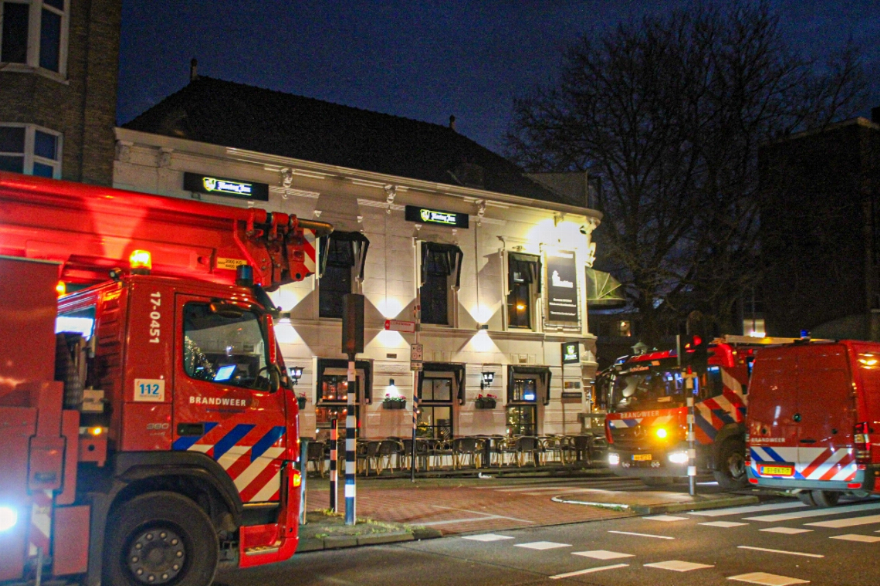 Brandweer rukt uit naar De Markies