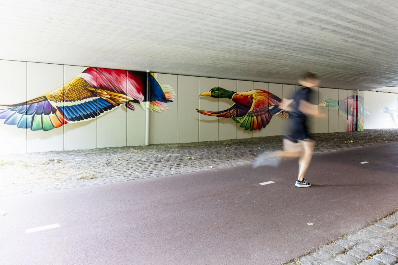 Graffiti-dieren zijn terug van weggeweest