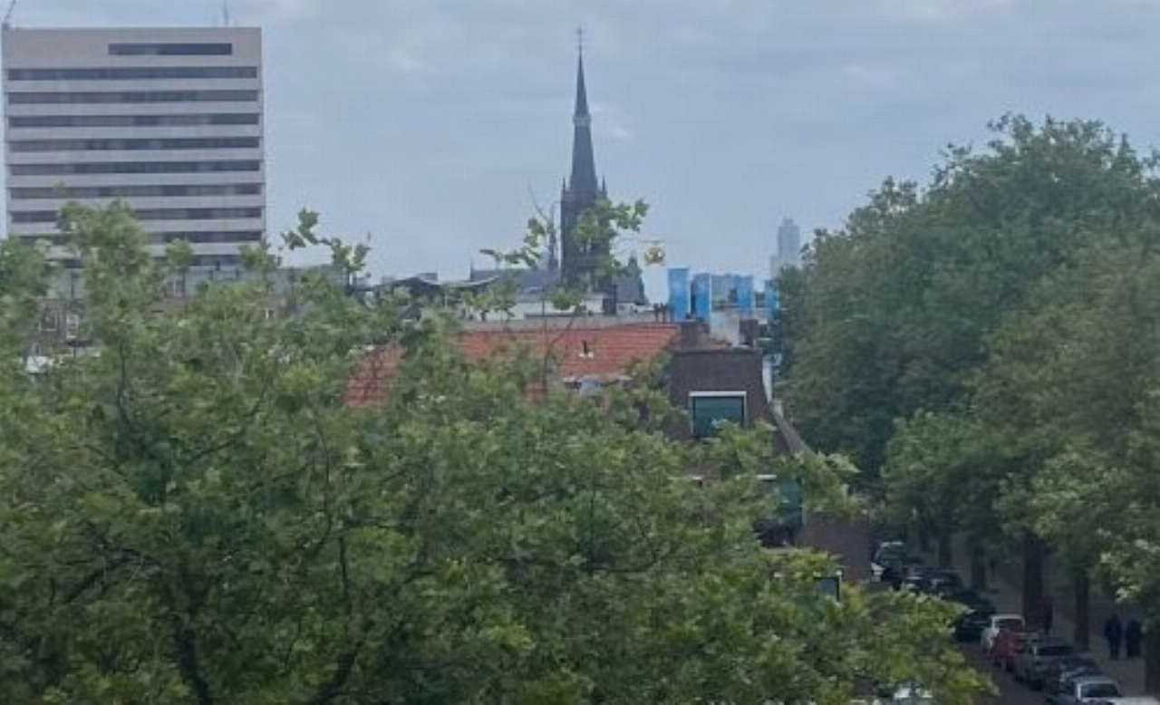 Traumaheli hartje stad