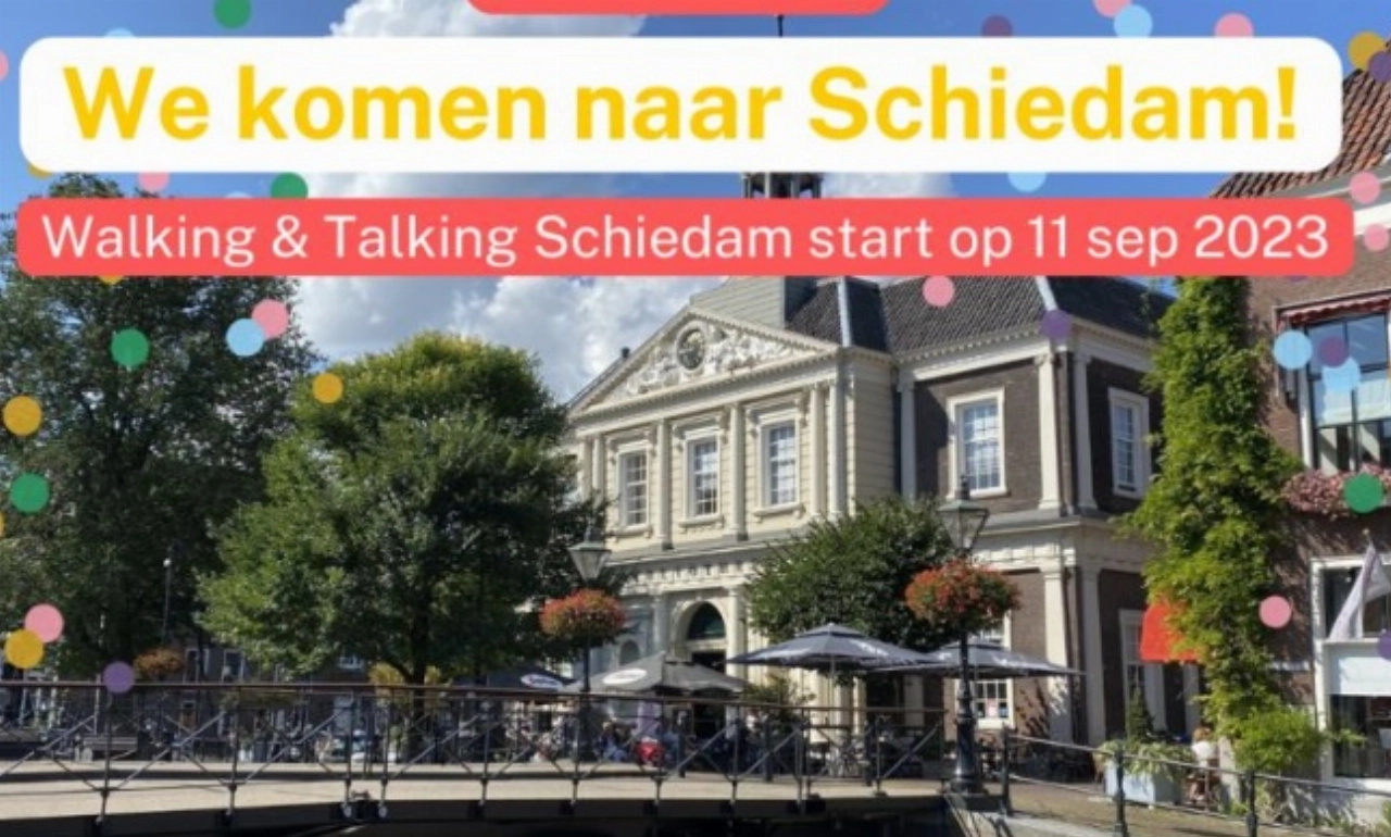 Walking & Talking komt naar Schiedam