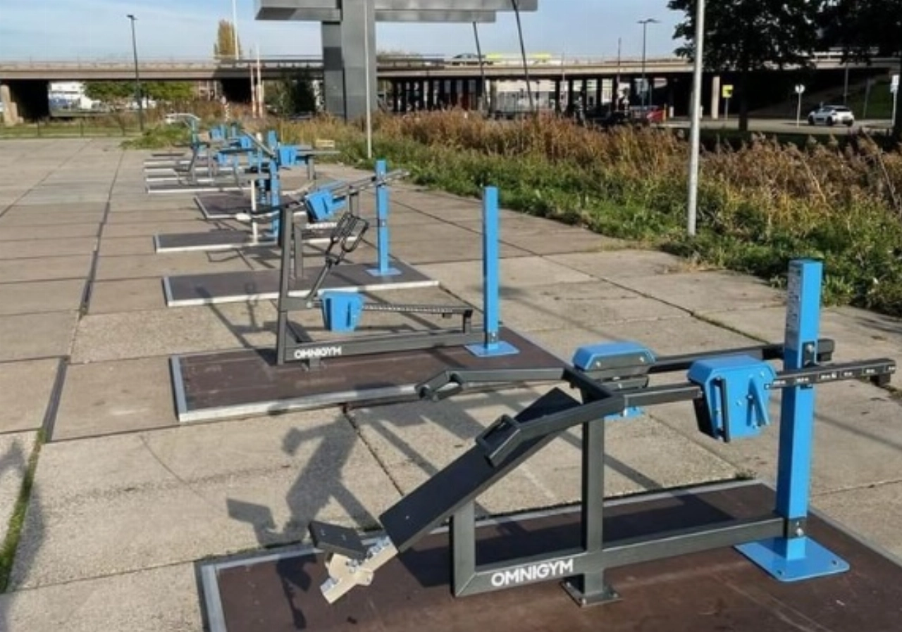 Fitnesstoestellen blijven langer staan