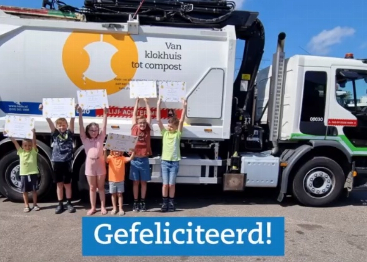 Kinderen vallen in de prijzen